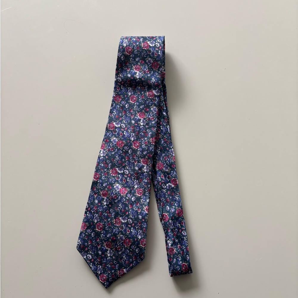 Principe Vintage Floral Patterned Men's Tie